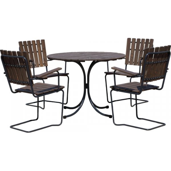 Bord til Spisegruppe Vaxholm i fjrstl (Produsert i Europa) - Brun