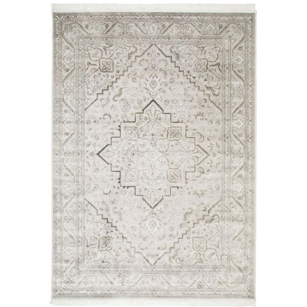 Maskinvevet teppe Casablanca Kashan - Slv
