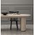 Oliver ovalt spisebord i kalkmaling 200x90 cm