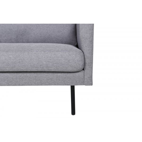 Eden 3-seter sofa B262 cm - Grått stoff + Tekstilrens for møbler Eden 3-seter sofa B262 cm - Grått stoff + Tekstilrens for møbler