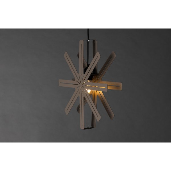 Säfsen Advent Star Taklampe 40 cm - Sort/Mocca Säfsen Advent Star Taklampe 40 cm - Sort/Mocca