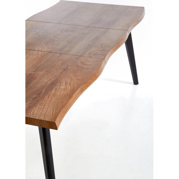 Horst spisebord 150-210 x 90 cm - Eik/sort Horst spisebord 150-210 x 90 cm - Eik/sort