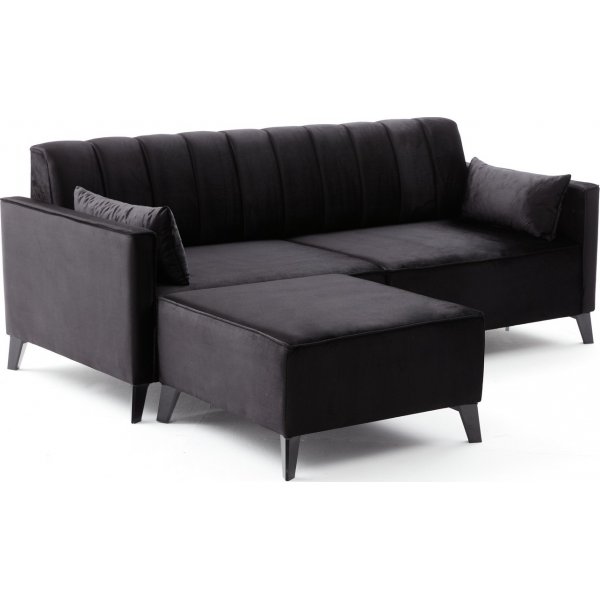 Ova sovesofa hyre - Sort