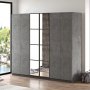 Home garderobe 3 - Antrasitt/gr