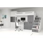 Max loftseng med skrivebord 80 x 200 cm - Alle farger