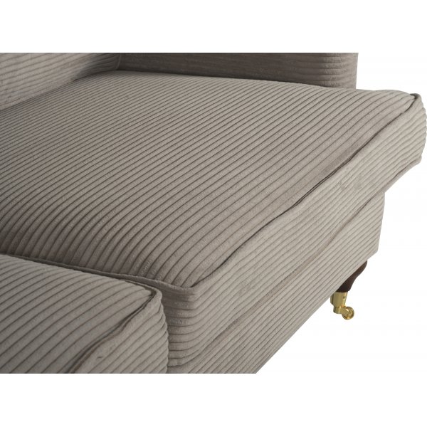 Howard Watford Deluxe 3-seters sofa - lysebrun kordfløyel Howard Watford Deluxe 3-seters sofa - lysebrun kordfløyel