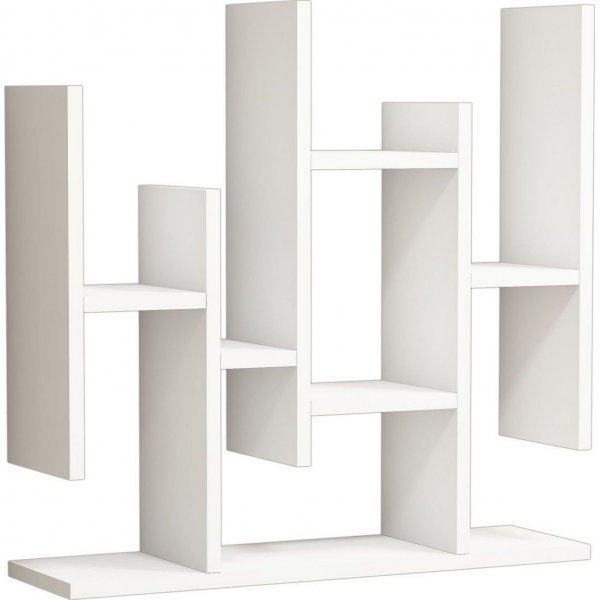 Flower vegghylle - Hvit