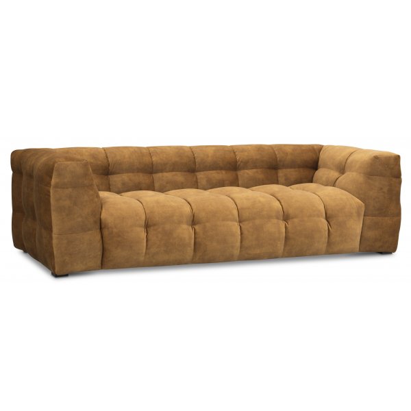 Fjälebro 3-seters sofa - Gullfløyel Fjälebro 3-seters sofa - Gullfløyel