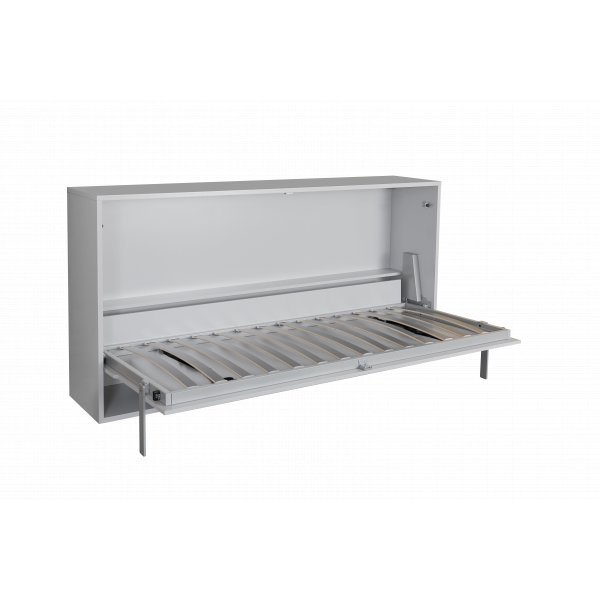 Veggseng 90×200 cm horisontal - Grå Veggseng 90×200 cm horisontal - Grå