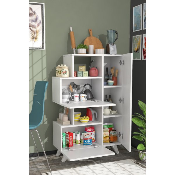 Bambalina skap - Hvit