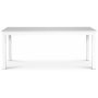 Fr spisegruppe; spisebord, 180x90 cm med 6 Fr spisestoler