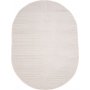 Vince teppe oval 230 x 160 cm - Hvit
