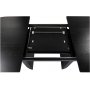 Chiba spisebord 180-240 x 100 cm - Svart boks