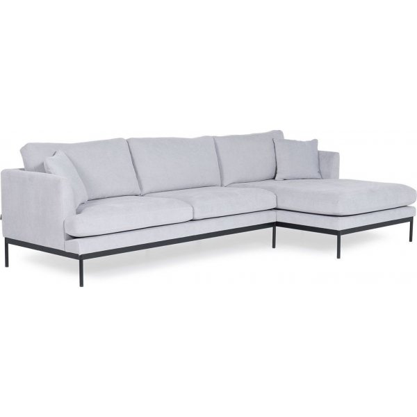 Pearl divansofa - Lysegr