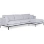 Pearl divansofa - Lysegr