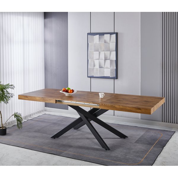 Alfred spisebord uttrekkbart 160-240 cm - Tre