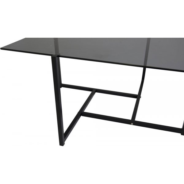 Salongbord Bivo - Svart / Glass