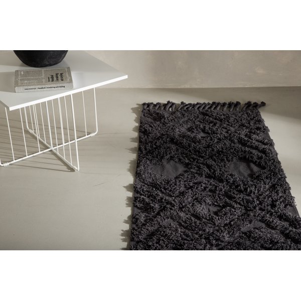 Kleva bomullsteppe - Mørk grå Kleva bomullsteppe - Mørk grå