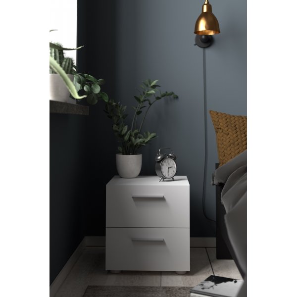 Pepe nattbord - Hvit