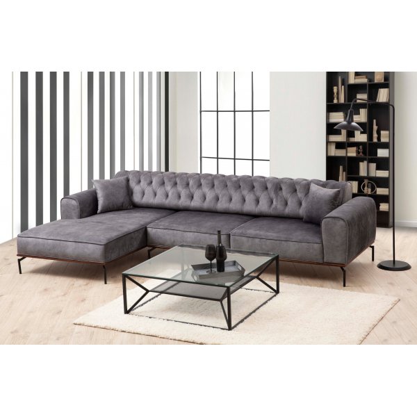 Siesta divansofa - antrasitt