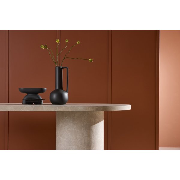 Narvik spisebord 200 x 100 cm - Beige marmoreffekt