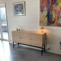 Kundebilde Carl skjenk med 3 dører - Whitewash oak