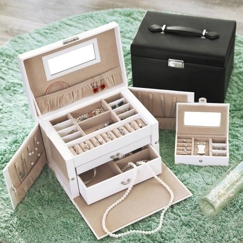 Carat smykkeskrin - Hvit