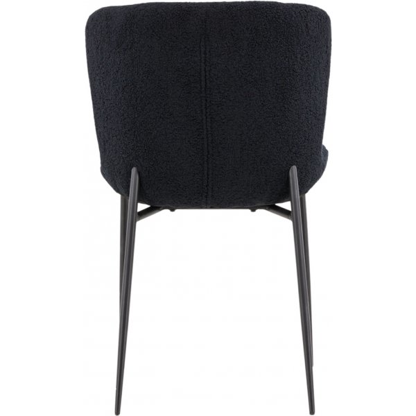 Modesto spisestuestol - Sort teddy Modesto spisestuestol - Sort teddy