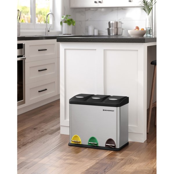 Maiken avfallsbeholder 24 l - Sølv Maiken avfallsbeholder 24 l - Sølv