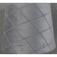 Velvet Diamond lampeskjerm 23 cm - Grå Velvet Diamond lampeskjerm 23 cm - Grå