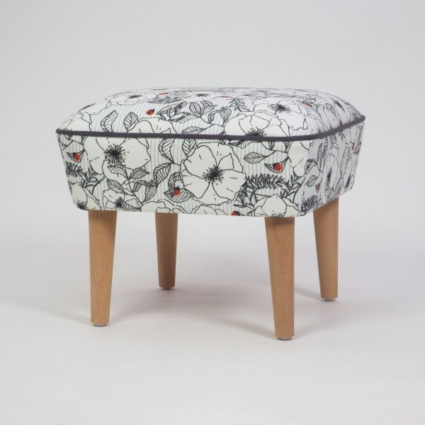 Damo puff 18 - Flerfarget Damo puff 18 - Flerfarget