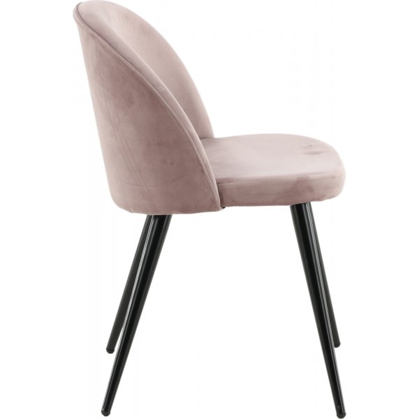 Alice spisestol - Rosa/svart