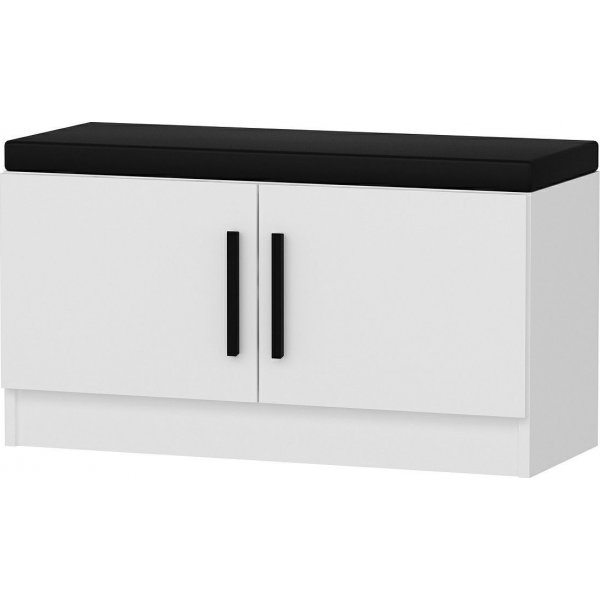 Rizada hallbenk 2 - Hvit