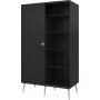 Softline garderobe - Sort