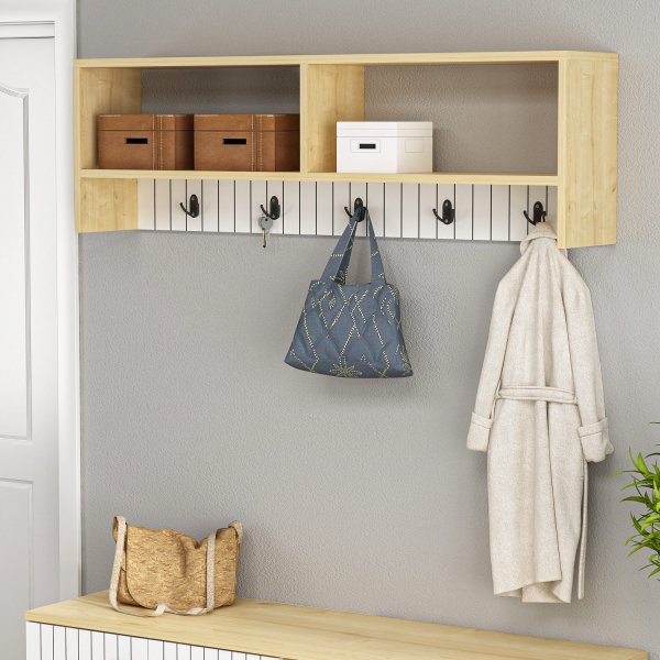 Sarandon kleshenger - Hvit/safir Sarandon kleshenger - Hvit/safir