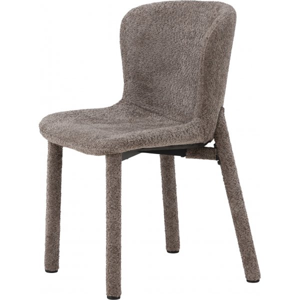 Astoria spisestol - Brun bouclé Astoria spisestol - Brun bouclé