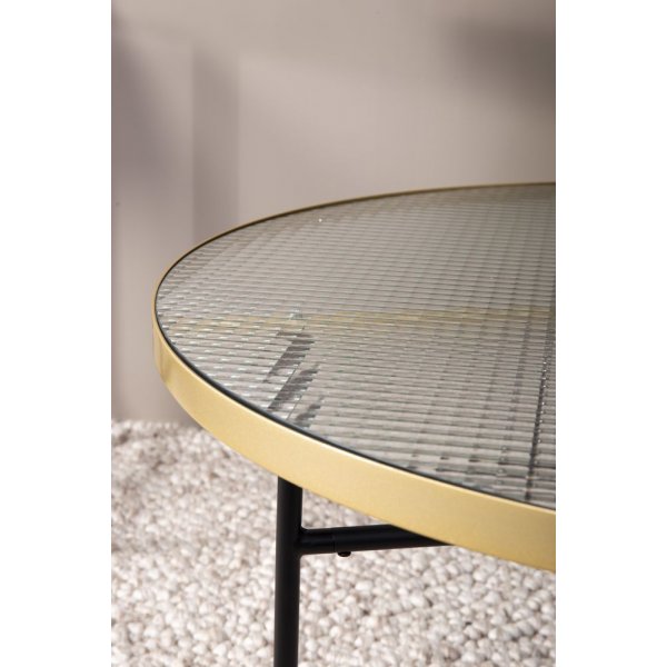 Salongbord Judy - Svart / Messing Salongbord Judy - Svart / Messing