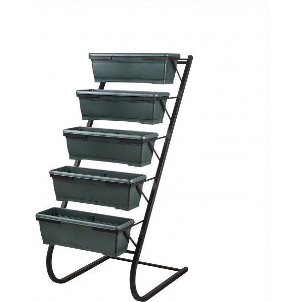 Rinse plantehylle - Mørkegrønn Rinse plantehylle - Mørkegrønn