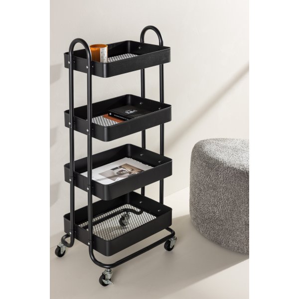 Manaus hylle - Sort Manaus hylle - Sort