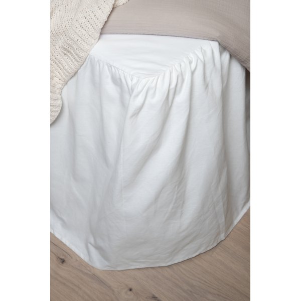 Devon sengekappe - Hvit Devon sengekappe - Hvit