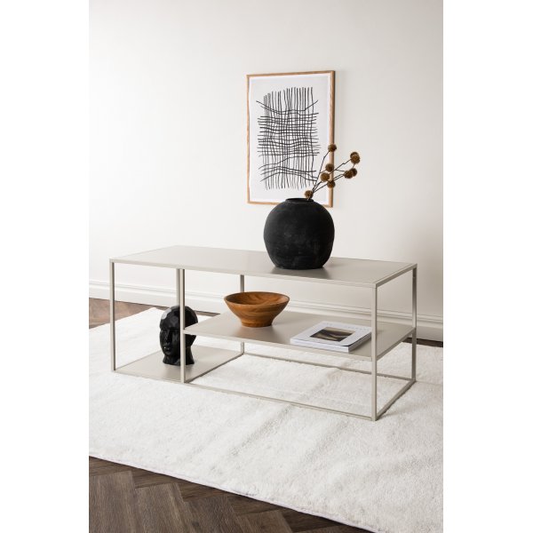 Trène salongbord 120 x 50 cm - Beige Trène salongbord 120 x 50 cm - Beige