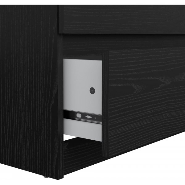 Naia kommode med 6 skuffer - Sort boks