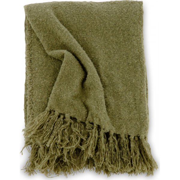 Sten pledd, 130x170 cm - Grønn Sten pledd, 130x170 cm - Grønn