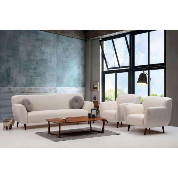 Enna 3-seters sofa - Beige