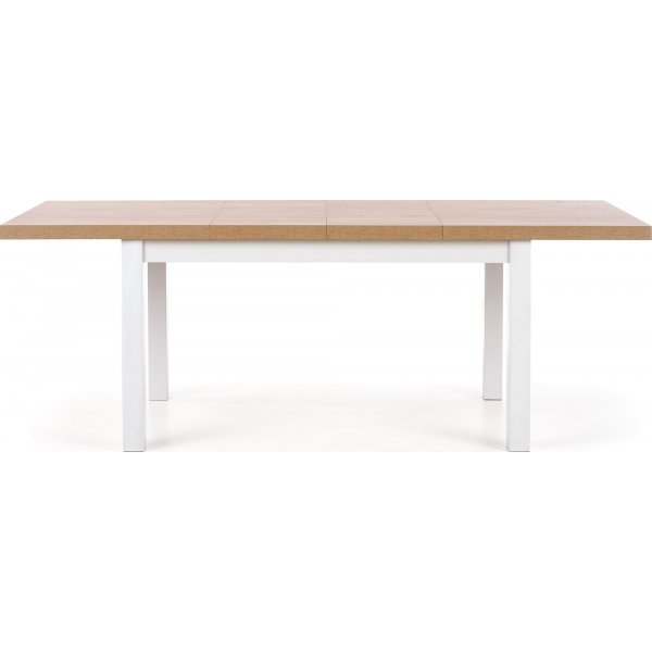 Callahan uttrekkbart spisebord 140-220 cm - Sonoma eik/hvit Callahan uttrekkbart spisebord 140-220 cm - Sonoma eik/hvit