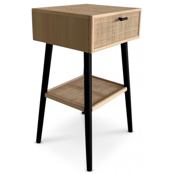 React nattbord - Rotting / Svart React nattbord - Rotting / Svart