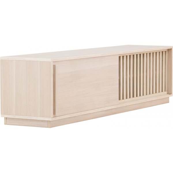 Lugo TV-stativ - Hvitvasket