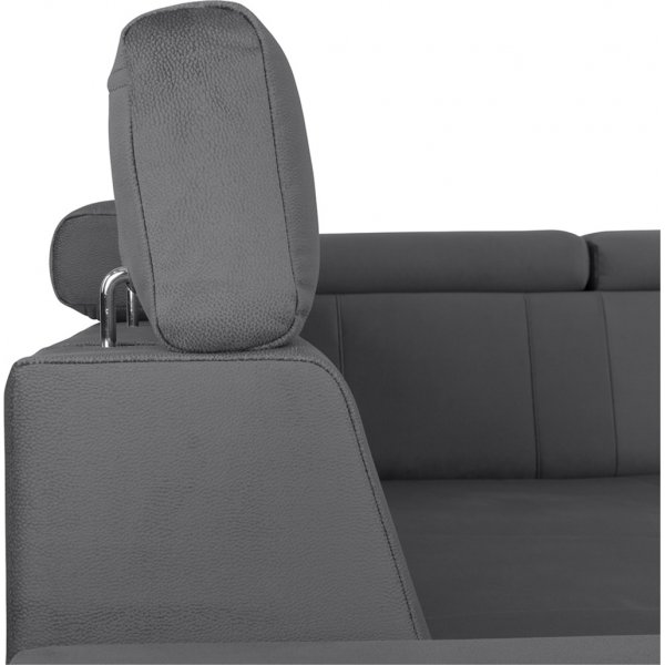 Lone hjrnesovesofa med pen ende hyre - Gr