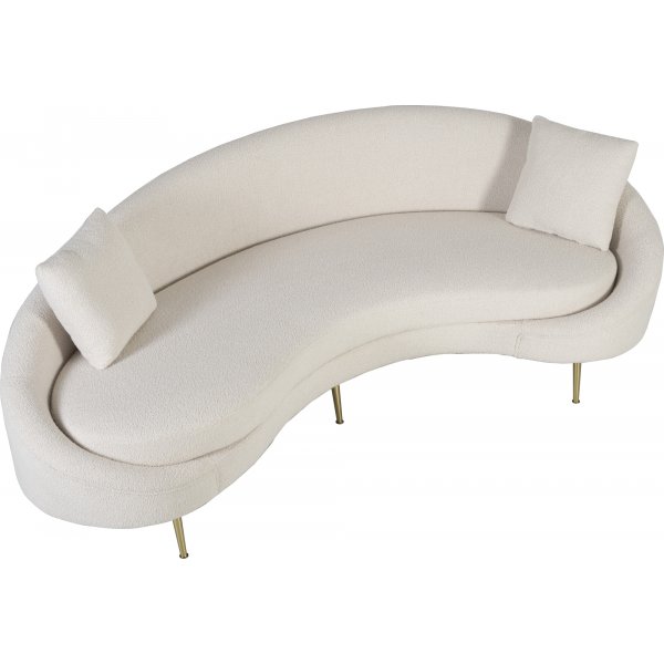Sofa buet 255 cm beige