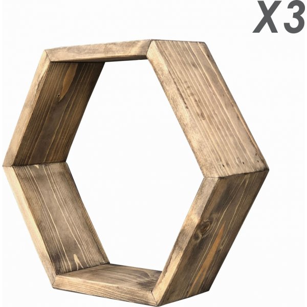 Rafa vegghylle 109 - Valnøtt Rafa vegghylle 109 - Valnøtt